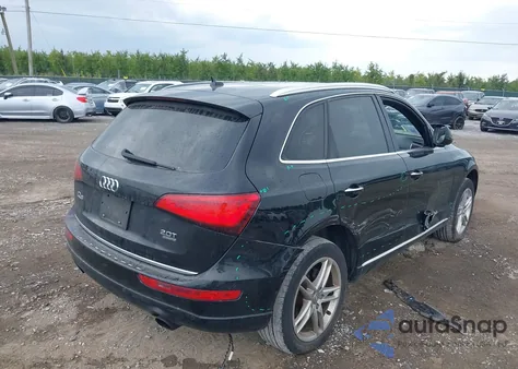 2016 Audi Q5 2.0T Premium из США, поврежденный, VIN WA1L2AFP9GA080382